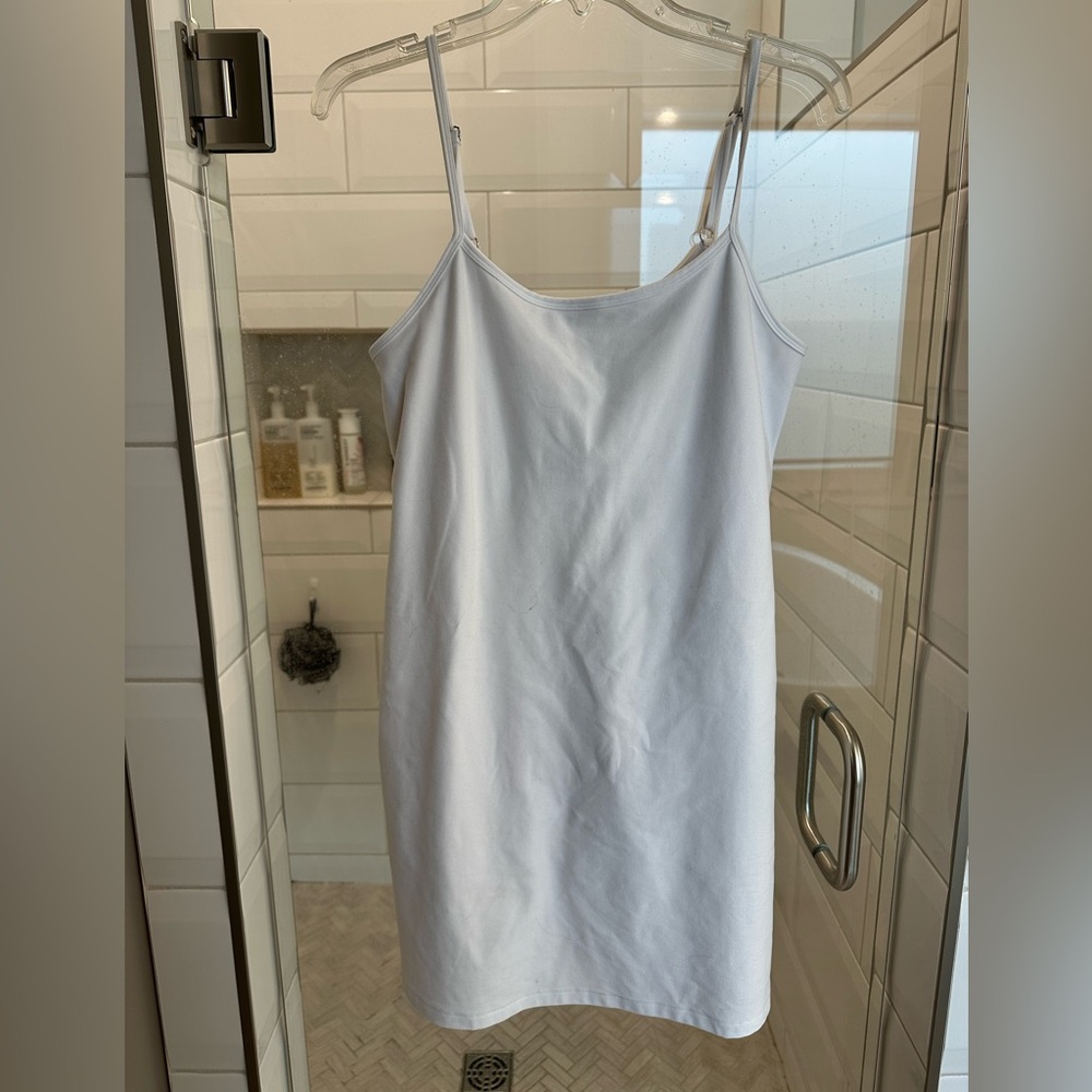 beyond yoga Spacedye Essence Dress in white size large